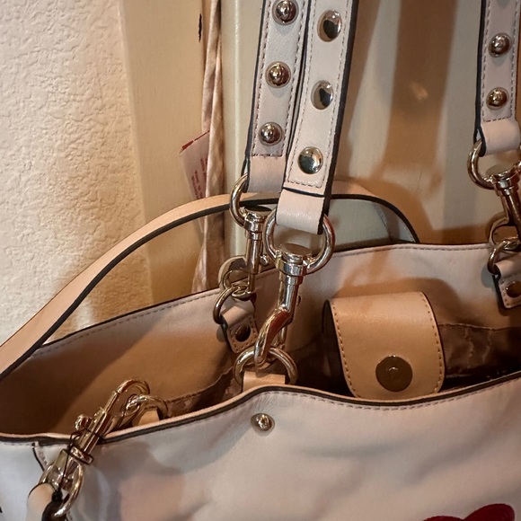 Karl Lagerfeld embellished tote, perfect for all your things year round. - Picture 5 of 7